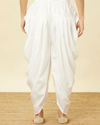 Pristine White Traditional Patiala image number 3